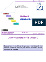 Unidad # 2 - Modelos de Proceso