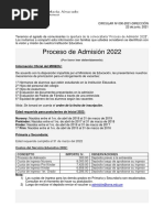 004 - Proceso de Admision 2022