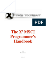 The X MSCI Programmer's Handbook