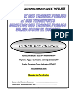 Dossier de Candidature