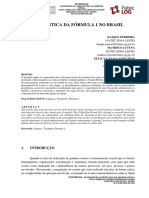 A Logística Da Fórmula 1 No Brasil (Portugués) Autor Kaique Ferreita, Matheus Lucena e Eliacy Cavalcanti Lélis