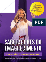 Sabotadores Do Emagrecimento Carol Ferrera