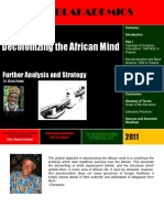 Decolonization of The African Mind