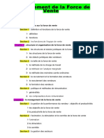 Gestion de La FDV L1