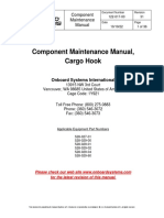 Component Maintenance Manual, Cargo Hook