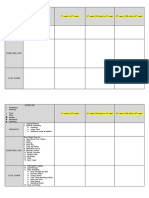 Exercise Plan Sample Format