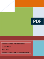 Computer Science Investigatory Project