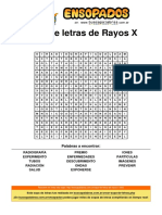 Sopa de Letras de Rayos X