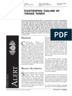 Catastrophic Failure of Storage Tanks