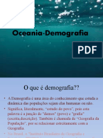 Oceania Demografia Geografia