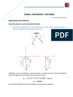 Tema 2. Unidades, Cantidades y Vectores - CONTINUACIÓN