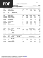 Analisis de Precios Unitarios 