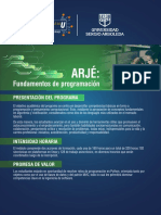 Brochure Sergio Arboleda