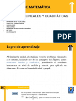 Ecuaciones Lineales y Cuadráticas