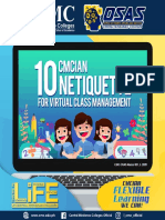 Cmcian 10 Netiquette For Virtual Class Management