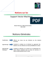 Notions Sur Les: Support Vector Machines