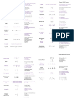 IGSCE CIE Formulae