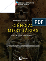 Ciências Mortuárias Grade 2022 (EAD)