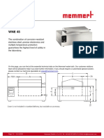 DS Memmert Waterbath WNE-45 EN