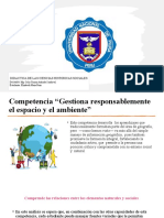 Comp. Gestiona Responsablemente El Espacio y Ambiente