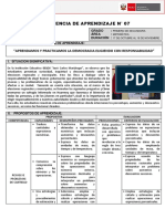 Experiencia de Aprendizaje N 07-1ro - JC