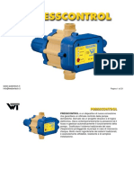 Presscontrol Watertech Manuale Utente