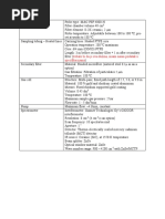 GASMET Specs