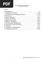 Form 1 Geography Notes New Curr Online Only