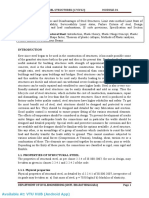 Module - 1 Introduction: Advantages and Disadvantages of Steel Structures, Limit State Method Limit State of