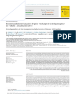 Recommandations Françaises de Prise en Charge de La Drépanocytose 2015