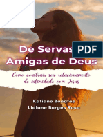 De Servas A Amigas de Deus - Como Construir Seu Relacionamento de Intimidade Com Jesus