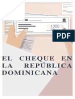 El Cheque en La República Dominicana F