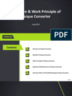 Structure & Work Principle of Torque Converter