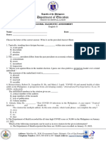 Diagnostic Assessment Tool in English - Grade 8