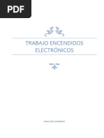 Trabajo1º, Los Encendidos Electrónicos