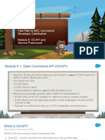Fast Path To B2C Commerce Developer Certification - Module 6 - OCAPI and Service Framework