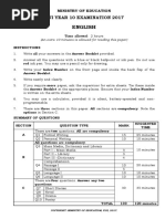 2017 FY10 CEEnglish Question Paper