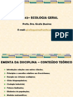 Aula 1 - Conceitos Ecológicos