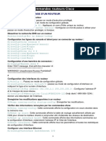 Commandes Routeurs Cisco