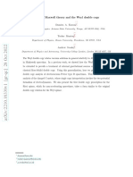 Einstein-Maxwell Theory and The Weyl Double