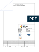 CAL-1-012-C-0012 Duct Pier Foundation Calculation Rev A