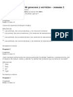 Control Estadístico de Procesos y Servicios Semana 1