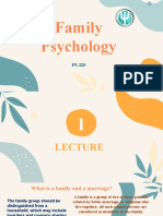 Week 1 Family Psychology