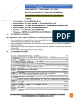 Cours de Compabilite Generale COMPTABLE ASSOCIE ET CONSEIL SAR L Corrigé PDF