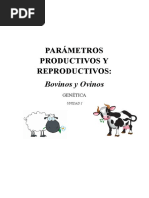 Parametros Reproductivos y Productivos