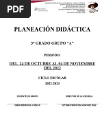 3º B, - SEMANA 9 y 10 PLANEACION DIDACTICA