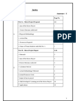 Index: Annexure - I