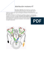 Sistema de Distribución Motores 4T.