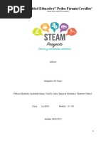 INFORME PROYECTO STEAM 2 Acomodar