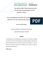 Uso - Acido - Acetil - Salicílico (ASA) - Semana36 - Resumen